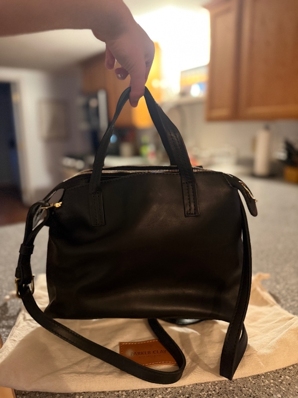 Parker Clay Napa Handbag